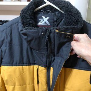 Men's Zero Exposure Size L Coat - Yellow and Black